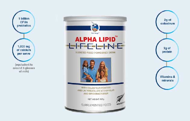 Tác dụng của sữa non alpha lipid