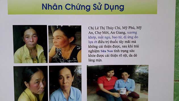 Nhân chứng sử dụng sữa non alpha lipid - Cô Lê Thị Thúy Chi.