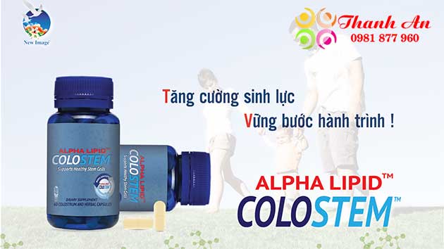 Nơi mua Alpha Lipid Colostem chính hãng.